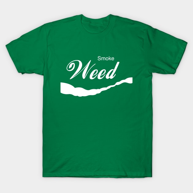 Smoke Weed Mashup T-Shirt by OldDannyBrown
